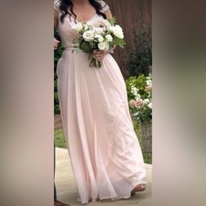 Blush Bridesmaid Dress